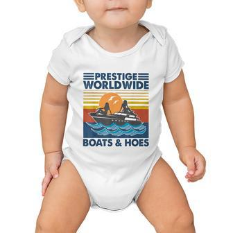 Prestige Worldwide Boats And Hoes Retro Vintage Tshirt Baby Onesie - Monsterry DE