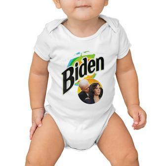 The Quicker Sniffer Upper Anti Biden Pro Trump Funny 21 Tshirt Baby Onesie - Monsterry AU