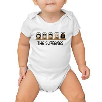 The Supremes Ketanji Brown Jackson Rbg Sotomayor Cute Tshirt Baby Onesie - Monsterry CA