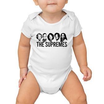 The Supremes Ketanji Brown Jackson Scotus Rbg Sotomayor Meme Baby Onesie - Monsterry DE