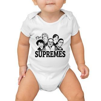 The Supremes Ketanji Brown Jackson Scotus Rbg Sotomayor Meme Tshirt Baby Onesie - Monsterry UK