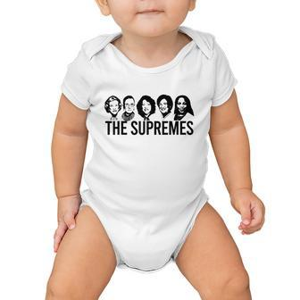 The Supremes Ketanji Brown Jackson Scotus Rbg Sotomayor Meme Tshirt Baby Onesie - Monsterry CA