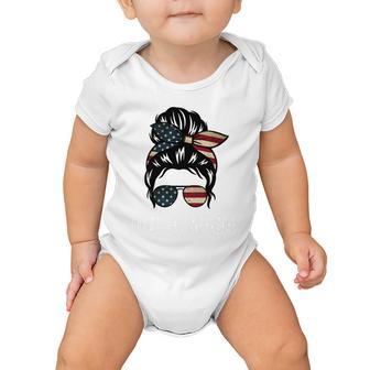 Ultra Maga Usa Female Bun Tshirt Baby Onesie - Monsterry CA