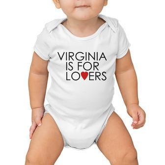 Virginia Is For Lovers Baby Onesie - Monsterry UK