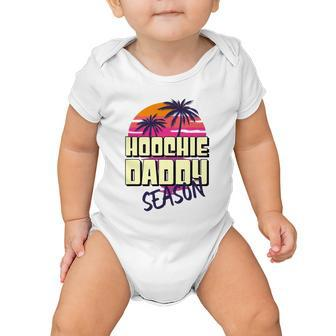 Hoochie Daddy Season Summer Beach Retro Fathers Day Gift Baby Onesie - Monsterry