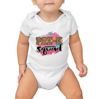 Prek Squad Leopard Funny Back To School Baby Onesie - Monsterry