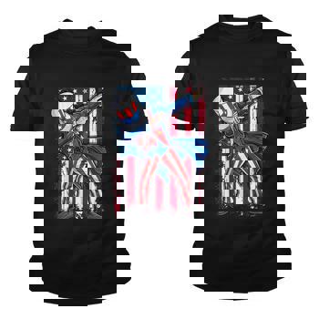 レディースファッション Dabbing Uncle Sam T shirt 4th of July Men Kids Boys Gifts T-Shirt Dabbing Uncle Sam T shirt 4th of July Kids Boys Gifts T