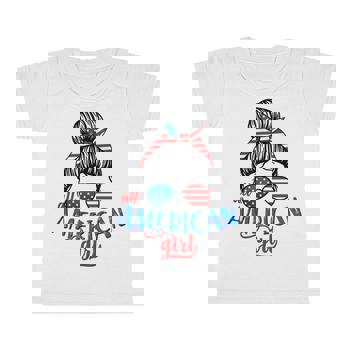 Girl’s All American Ringer Tee Girl’s All American Ringer Tee