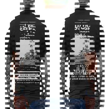 Uss Furse Dd 882 Ddr V2 Unisex T-Shirt - Monsterry