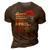 31 Years Old Awesome Since April 1992 31St Birthday 3D Print Casual Tshirt Brown