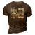 Awesome Quote For Runners &8211 Why I Run 3D Print Casual Tshirt Brown