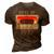 Best Of 1972 Casette Tape Retro 50Th Birthday 50 Years Old 3D Print Casual Tshirt Brown
