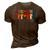 Black History Month T S Black History 3D Print Casual Tshirt Brown