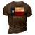 Dayton Tx Texas Flag City State Gift 3D Print Casual Tshirt Brown