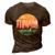 Desantis Escape To Florida Gift V3 3D Print Casual Tshirt Brown