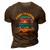 Desantis Escape To Florida Great Gift V3 3D Print Casual Tshirt Brown