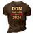 Don And Ron 2024 &8211 Make America Florida Republican Election 3D Print Casual Tshirt Brown