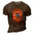 Fishing Not Catching Funny Fishing Gifts For Fishing Lovers 3D Print Casual Tshirt Brown