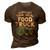 Food Truck Support Your Local Food Truck Great Gift 3D Print Casual Tshirt Brown