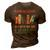 Funny Book Lover When In Doubt Go To The Library  3D Print Casual Tshirt Brown