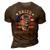 Funny Joe Biden Dazed And Very Confused 4Th Of July 2022 V2 3D Print Casual Tshirt Brown