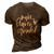 Make Heaven Crowded Funny Christian Easter Day Religious Funny Gift 3D Print Casual Tshirt Brown