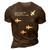 Military Missing Man Formation Gift 3D Print Casual Tshirt Brown