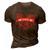 Mind Your Own Uterus V7 3D Print Casual Tshirt Brown