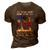 Patriot Day 911 We Will Never Forget Tshirtall Gave Some Some Gave All Patriot V2 3D Print Casual Tshirt Brown