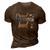 Proud Air Force Aunt Heart Us Air Force Military 3D Print Casual Tshirt Brown