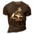 Son Of Odin Viking Odin&8217S Raven Norse 3D Print Casual Tshirt Brown