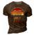 Vintage 21Th Birthday Awesome Since July 2001 Epic Legend 3D Print Casual Tshirt Brown