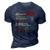 31 Years Old Awesome Since April 1992 31St Birthday 3D Print Casual Tshirt Navy Blue