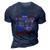 4Th Of July Birthday Gifts Funny Bday Born On 4Th Of July 3D Print Casual Tshirt Navy Blue