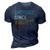 Awesome Since August 1972  50 Years Old 50Th Birthday  3D Print Casual Tshirt Navy Blue
