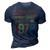 Awesome Since July 1972 Vintage 50Th Birthday 50 Years Old 3D Print Casual Tshirt Navy Blue