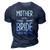Bride Mother Of The Bride I Loved Her First Mother Of Bride 3D Print Casual Tshirt Navy Blue