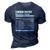 Cornish Pasties Nutrition Facts Funny 3D Print Casual Tshirt Navy Blue