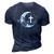 Faith Cross Crescent Moon With Sunflower Christian Religious 3D Print Casual Tshirt Navy Blue