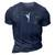 Flyer Cheerleading Scale Stunt Pose Cheer Team 3D Print Casual Tshirt Navy Blue