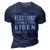 Funny Anti Biden Elections The Only Thing Biden Knows How To Fix 3D Print Casual Tshirt Navy Blue