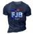 Funny Anti Biden Fjb Us Flag F Joe Biden 3D Print Casual Tshirt Navy Blue