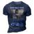God And Pitbull Dog God Created The Pitbull 3D Print Casual Tshirt Navy Blue