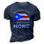 Half Puerto Rican Is Better Than None Pr Heritage Dna 3D Print Casual Tshirt Navy Blue