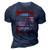 Home Of The Free Because My Brother Is Brave Soldier 3D Print Casual Tshirt Navy Blue
