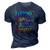 June 56 Years Old Since 1966 56Th Birthday Gifts Tie Dye 3D Print Casual Tshirt Navy Blue
