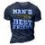 Mans Best Friend V2 3D Print Casual Tshirt Navy Blue