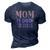 Mom By Choice For Choice &8211 Mother Mama Momma 3D Print Casual Tshirt Navy Blue