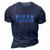 Republican Gag Gift Funny Joe Biden 3D Print Casual Tshirt Navy Blue