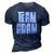Team Adam Son Dad Mom Husband Grandson Sports Family Group 3D Print Casual Tshirt Navy Blue